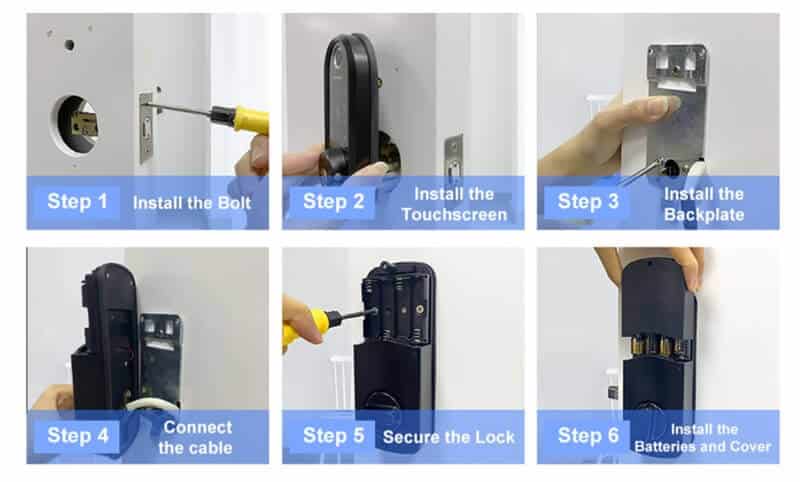 Hornbill smart lock installation