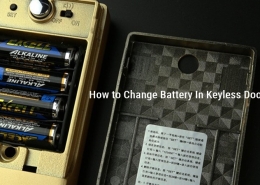 How to Change Battery In Keyless Door Lock Easy Guide!