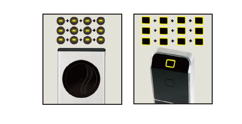 Saflok Flashing Yellow Light (12 Times)