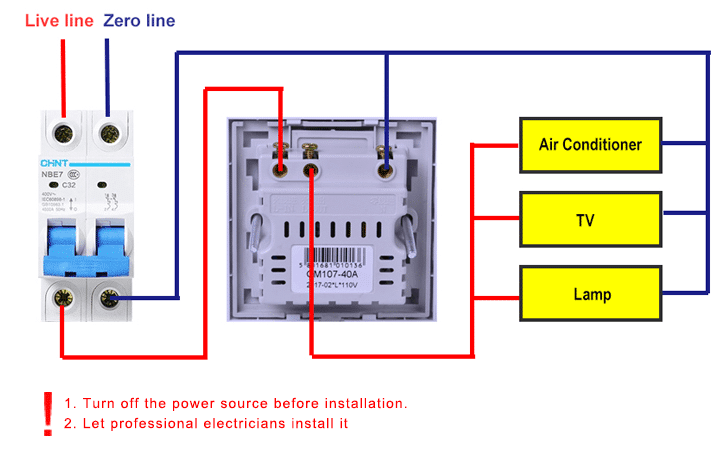 Mifare Card Hotel Energy Saving Switch for Room SL-ES003MF 4